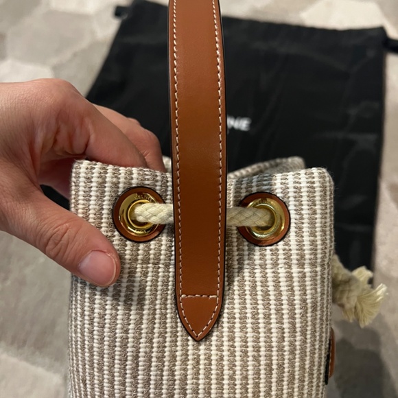 Celine Teen Drawstring Bucket - Picture 13 of 13